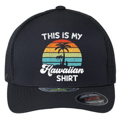 This is My Hawaiian Aloha Hawaii fors Wo Boy Flexfit Unipanel Trucker Cap