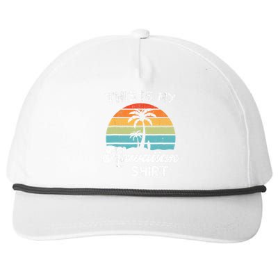 This is My Hawaiian Aloha Hawaii fors Wo Boy Snapback Five-Panel Rope Hat