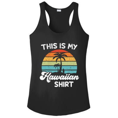 This is My Hawaiian Aloha Hawaii fors Wo Boy Ladies PosiCharge Competitor Racerback Tank