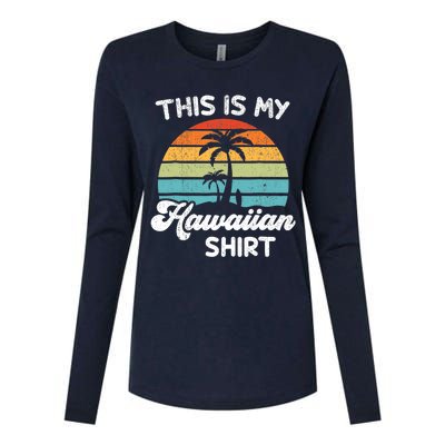 This is My Hawaiian Aloha Hawaii fors Wo Boy Womens Cotton Relaxed Long Sleeve T-Shirt