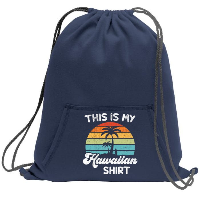 This is My Hawaiian Aloha Hawaii fors Wo Boy Sweatshirt Cinch Pack Bag