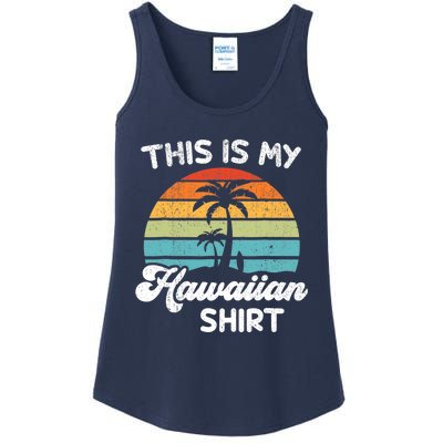 This is My Hawaiian Aloha Hawaii fors Wo Boy Ladies Essential Tank