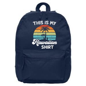 This is My Hawaiian Aloha Hawaii fors Wo Boy 16 in Basic Backpack