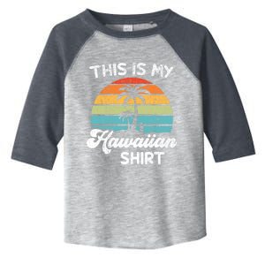 This is My Hawaiian Aloha Hawaii fors Wo Boy Toddler Fine Jersey T-Shirt