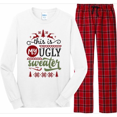 This Is My Ugly Sweater Christmas Long Sleeve Pajama Set