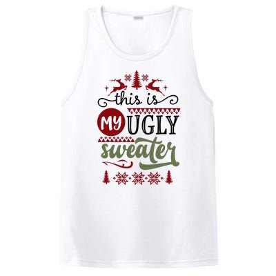 This Is My Ugly Sweater Christmas PosiCharge Competitor Tank