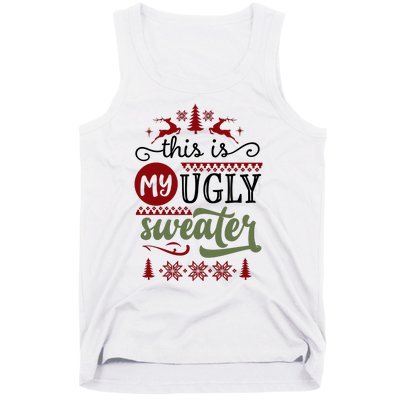 This Is My Ugly Sweater Christmas Tank Top