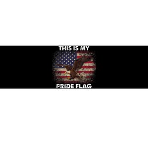 This Is My Pride Flag Usa American 4th Of July 2024 Bumper Sticker