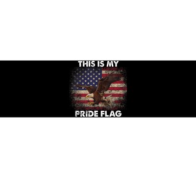 This Is My Pride Flag Usa American 4th Of July 2024 Bumper Sticker