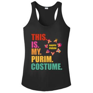 This Is My Purim Costume Funny Jewish Hataschen Gift Ladies PosiCharge Competitor Racerback Tank