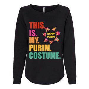 This Is My Purim Costume Funny Jewish Hataschen Gift Womens California Wash Sweatshirt