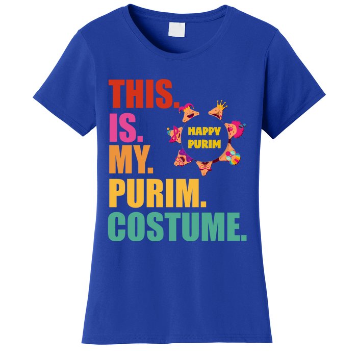 This Is My Purim Costume Funny Jewish Hataschen Gift Women's T-Shirt