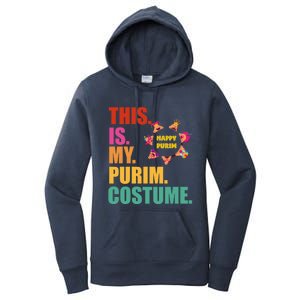 This Is My Purim Costume Funny Jewish Hataschen Gift Women's Pullover Hoodie