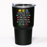 This Is My It's Too Hot For Ugly Christmas Sweaters Funny Tumbler