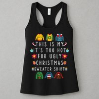 This Is My It's Too Hot For Ugly Christmas Sweaters Funny Womens Tank Top