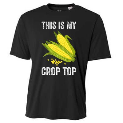 This Is My Crop Funny Farmer Farming Corn Lover Cooling Performance Crew T-Shirt