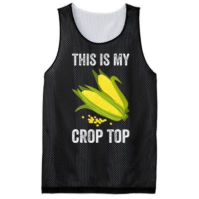 This Is My Crop Funny Farmer Farming Corn Lover Mesh Reversible Basketball Jersey Tank