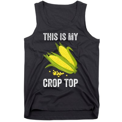 This Is My Crop Funny Farmer Farming Corn Lover Tank Top