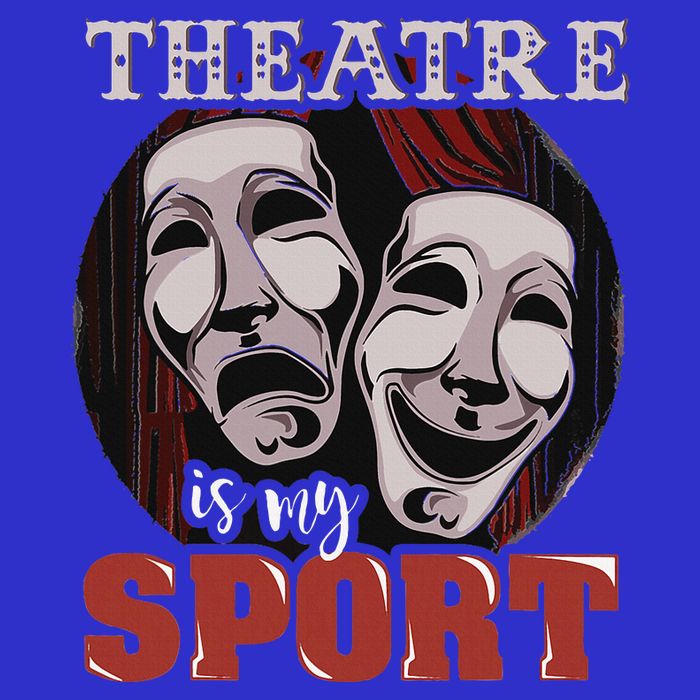 Theatre Is My Sport Musical Actor Gift 16 in Basic Backpack