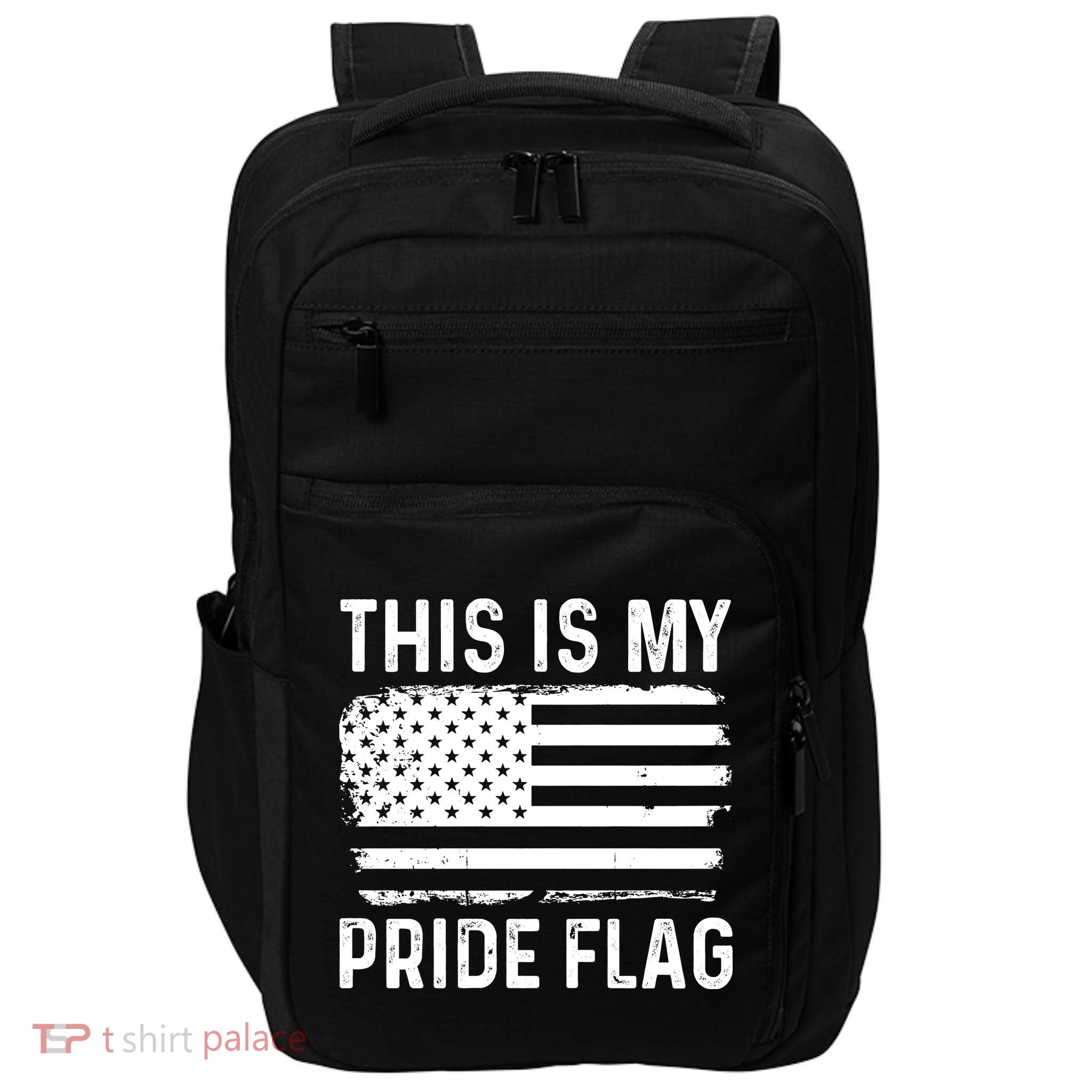 This Is My Pride Flag Impact Tech Backpack