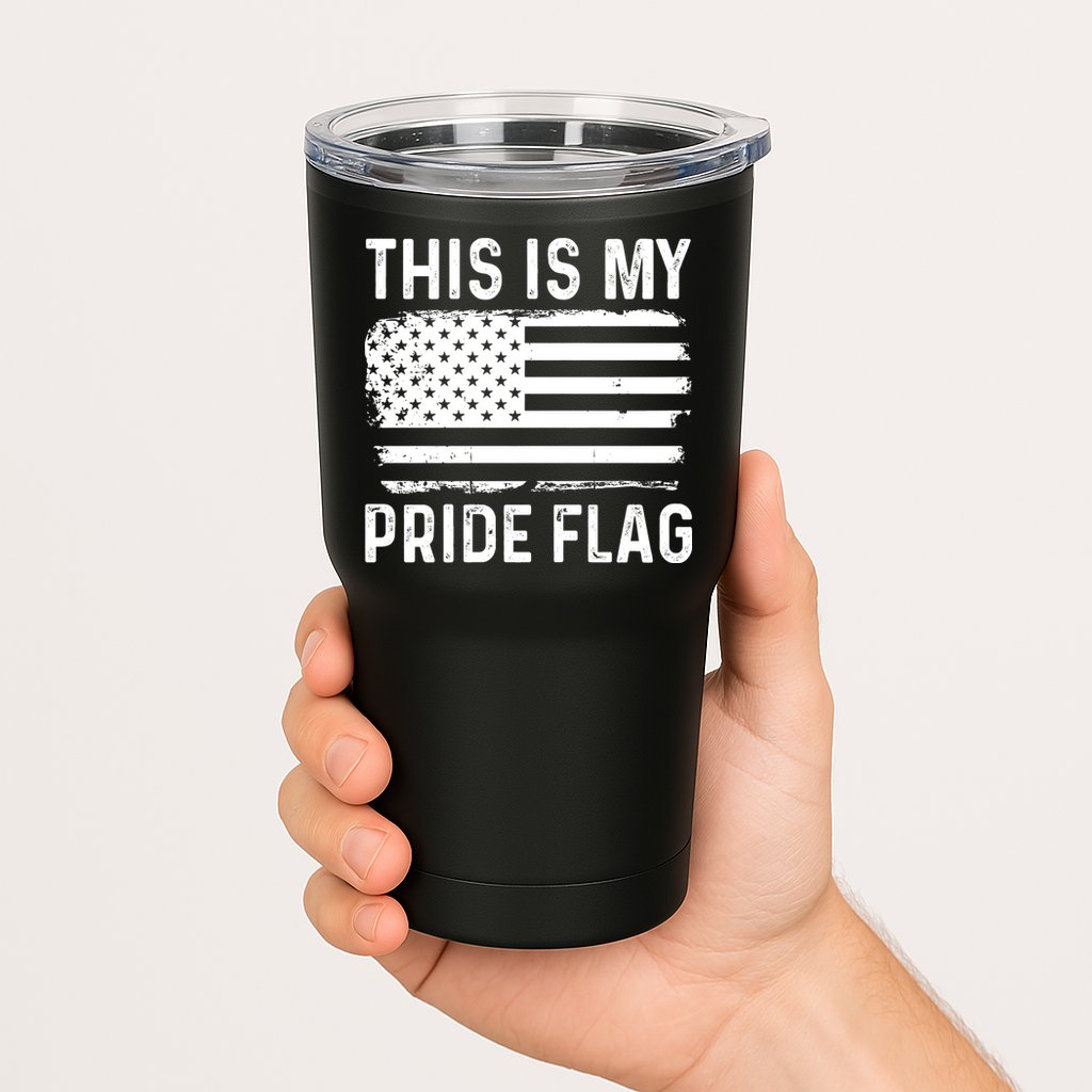 This Is My Pride Flag Tumbler