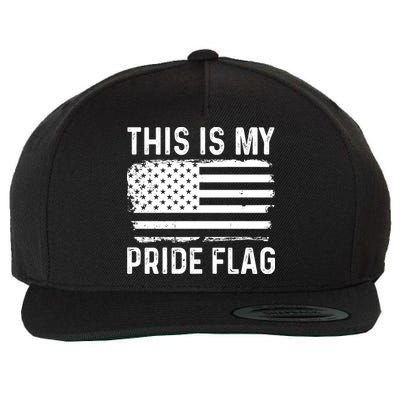 This Is My Pride Flag Wool Snapback Cap