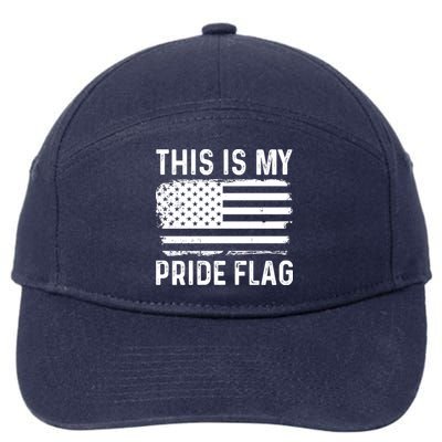 This Is My Pride Flag 7-Panel Snapback Hat