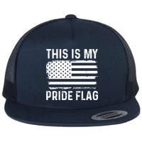 This Is My Pride Flag Flat Bill Trucker Hat