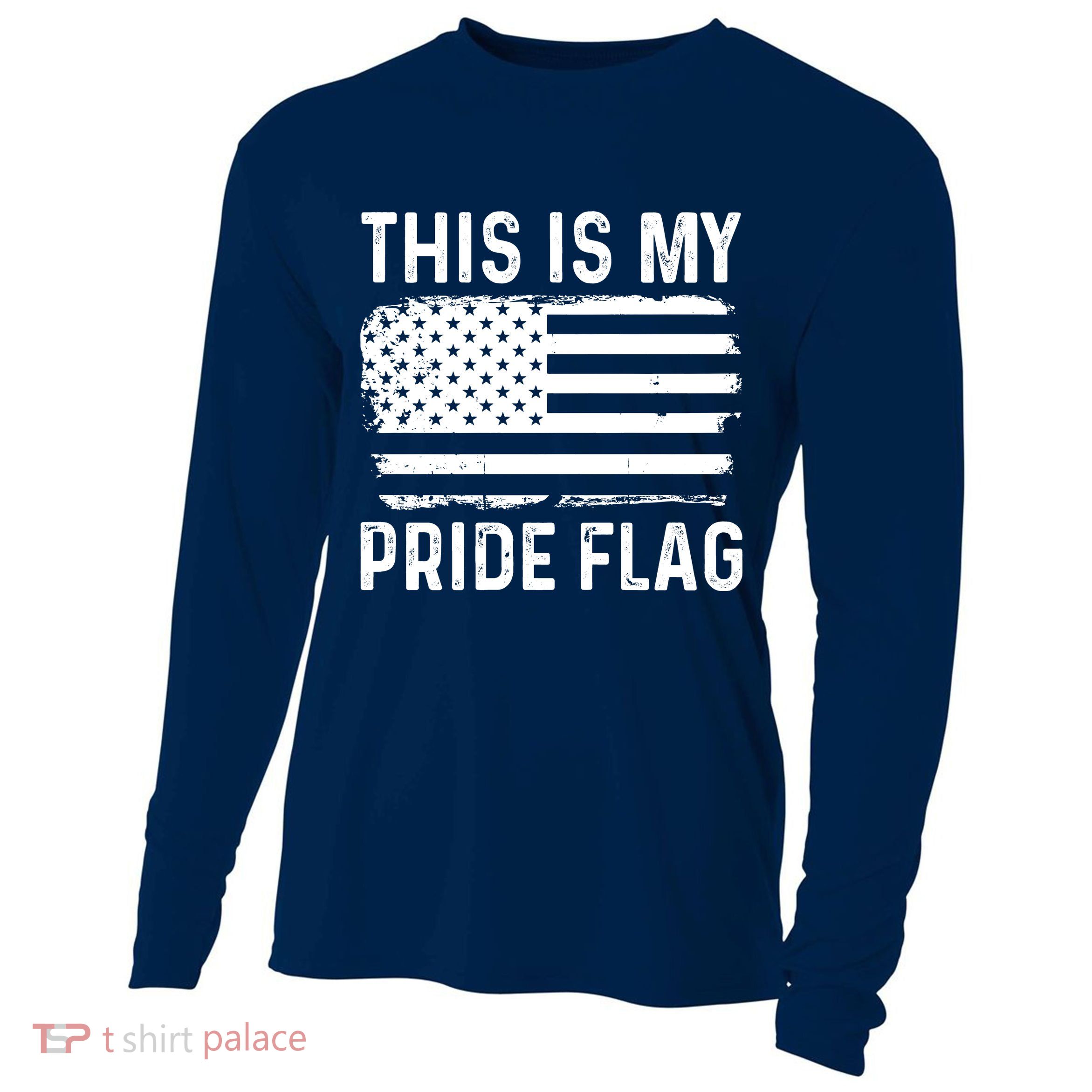 This Is My Pride Flag Cooling Performance Long Sleeve Crew