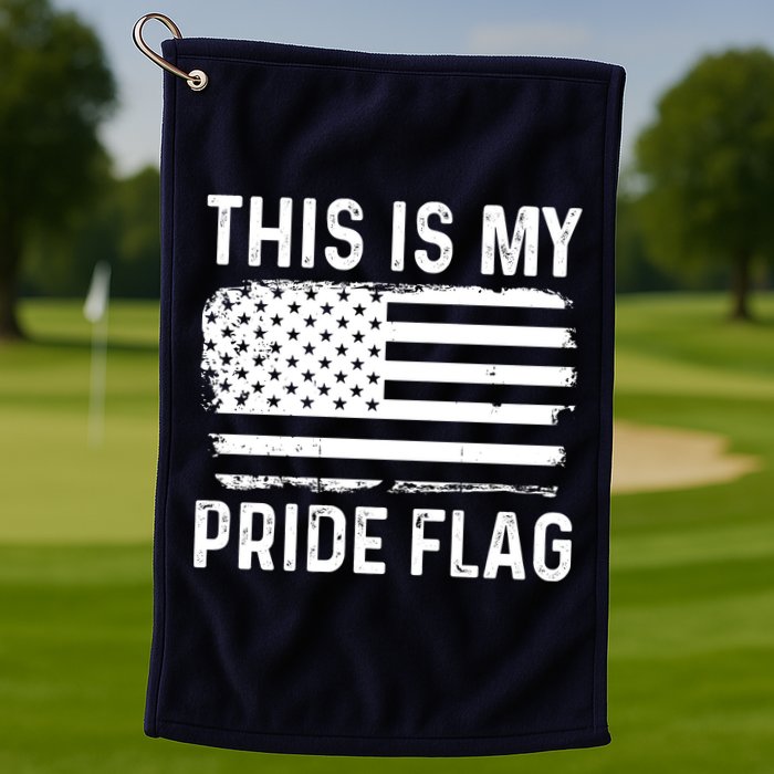 This Is My Pride Flag Golf Towel