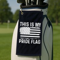 This Is My Pride Flag Golf Towel