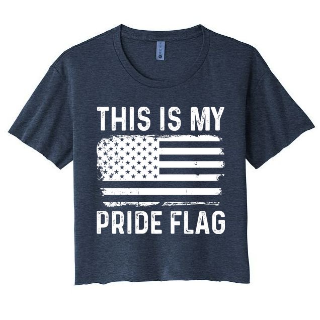 This Is My Pride Flag Crop Top