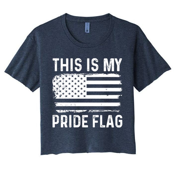 This Is My Pride Flag Crop Top