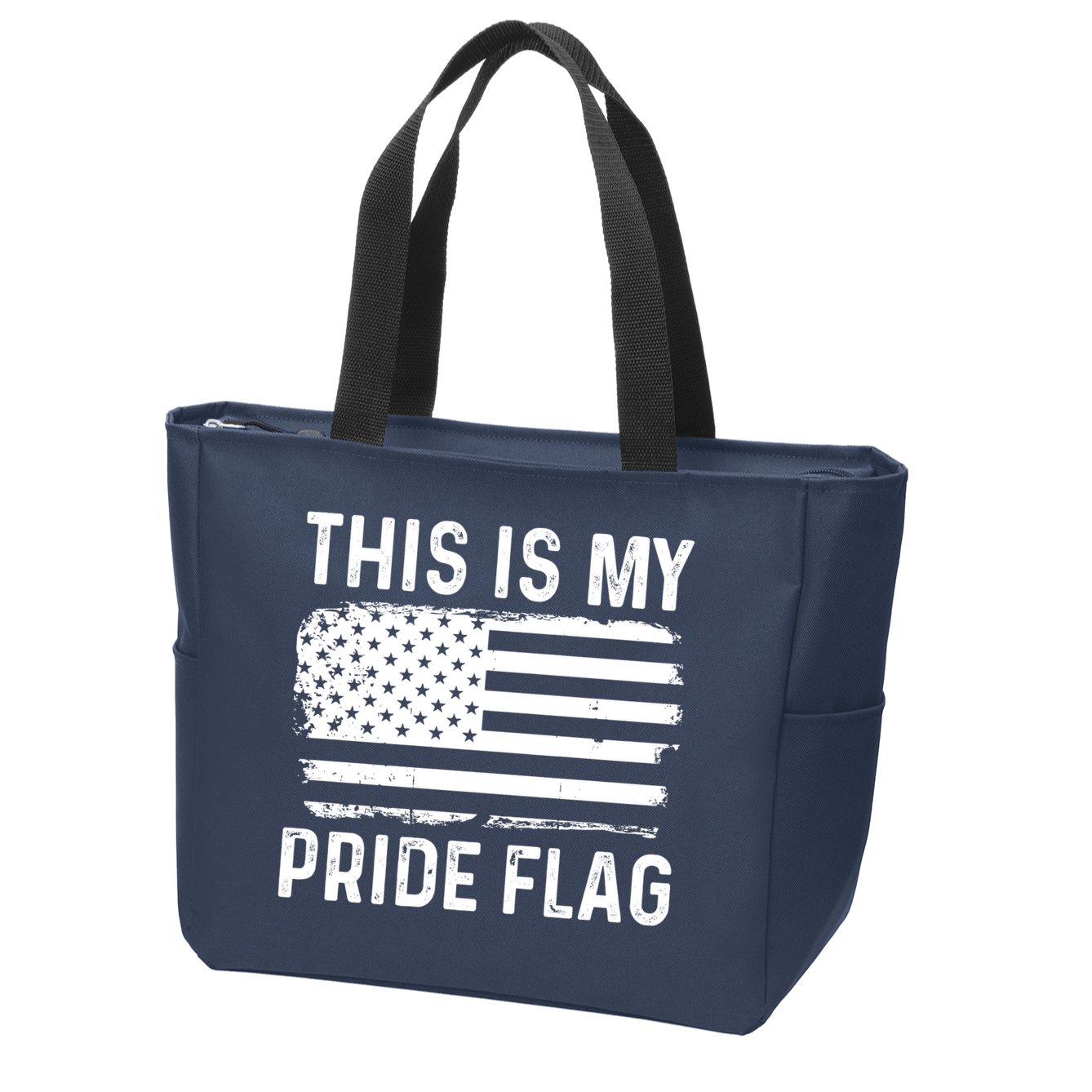 This Is My Pride Flag Zip Tote Bag