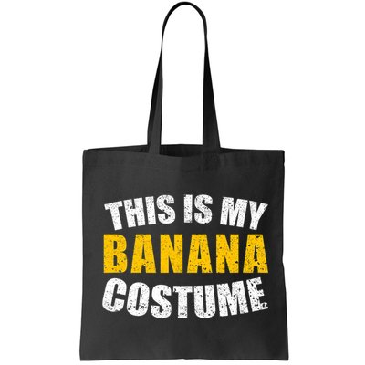 This Is My BANANA Costume Lazy Creepy Halloween Costume Bag