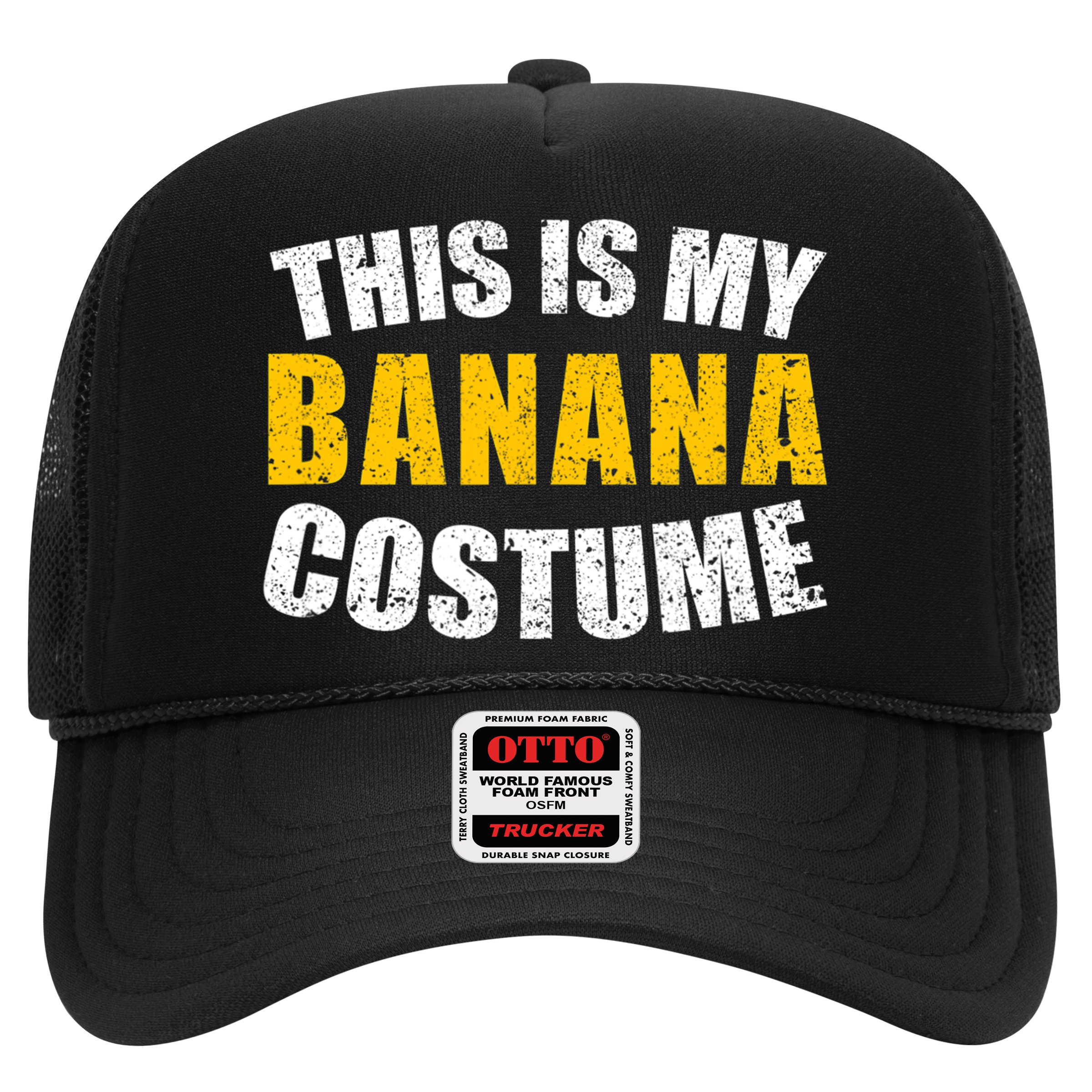 This Is My BANANA Costume Lazy Creepy Halloween Costume Hat