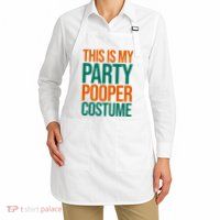 This Is My Party Pooper Costume Apron