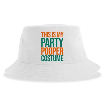 This Is My Party Pooper Costume Sustainable Bucket Hat