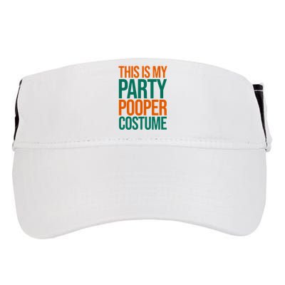 This Is My Party Pooper Costume Adult Drive Performance Visor