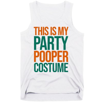 This Is My Party Pooper Costume Tank Top