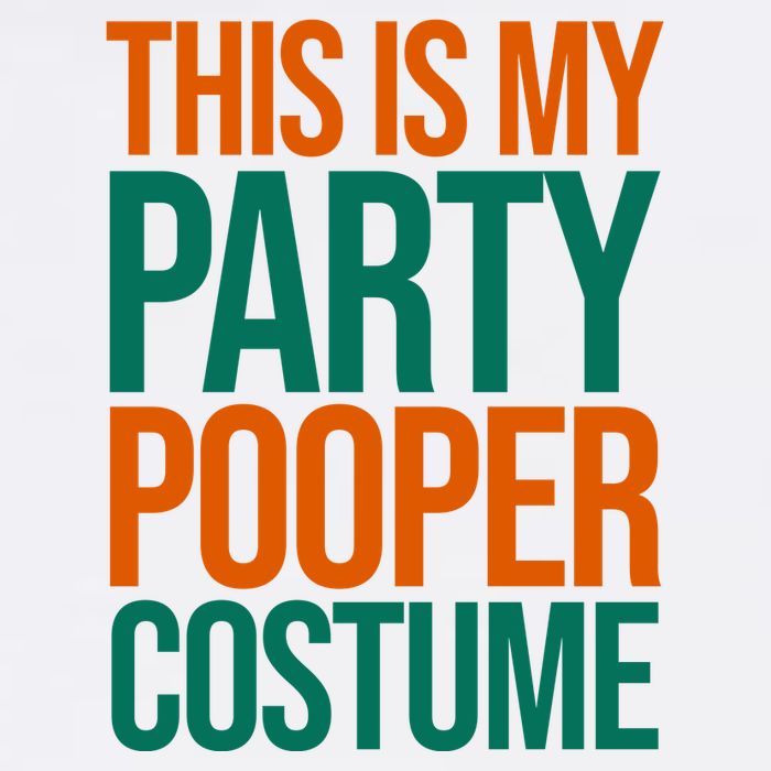 This Is My Party Pooper Costume Toddler T-Shirt