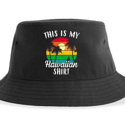 This Is My Hawaiian Shirt Sustainable Bucket Hat