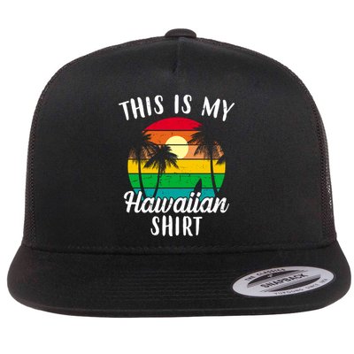This Is My Hawaiian Shirt Flatbill Hat