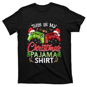 This Is My Christmas Pajama Xmas Video Games Gamer T-Shirt