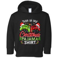 This Is My Christmas Pajama Xmas Video Games Gamer Toddler Hoodie