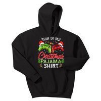 This Is My Christmas Pajama Xmas Video Games Gamer Kids Hoodie