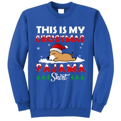 This Is My Christmas Pajama Chihuahua Dog Funny Xmas Gift Sweatshirt