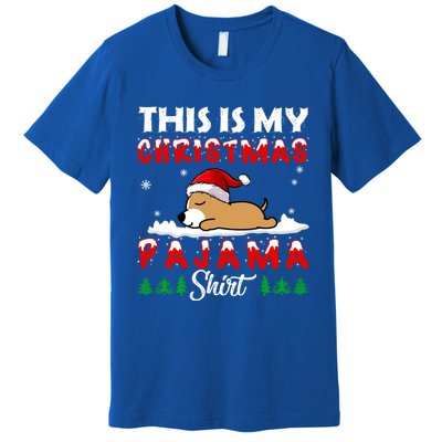 This Is My Christmas Pajama Chihuahua Dog Funny Xmas Gift Premium T-Shirt