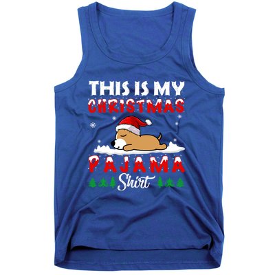 This Is My Christmas Pajama Chihuahua Dog Funny Xmas Gift Tank Top