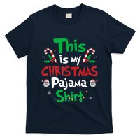 This Is My Christmas Pajama Funny Christmas Matching Pajamas T-Shirt